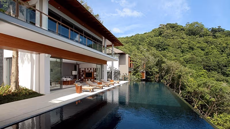 Master bathroom in luxury Phuket villas